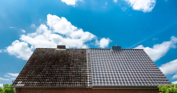 Roof is looking clean after expert service in Pflugerville